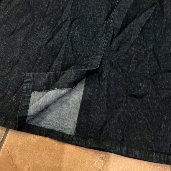 DENIM & COMPANY DENIM SKIRT - Picture 7 of 8